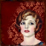 Vintage 1920 Lady Petarda colaj