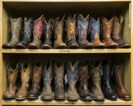 Västra Cowboy Boots visas