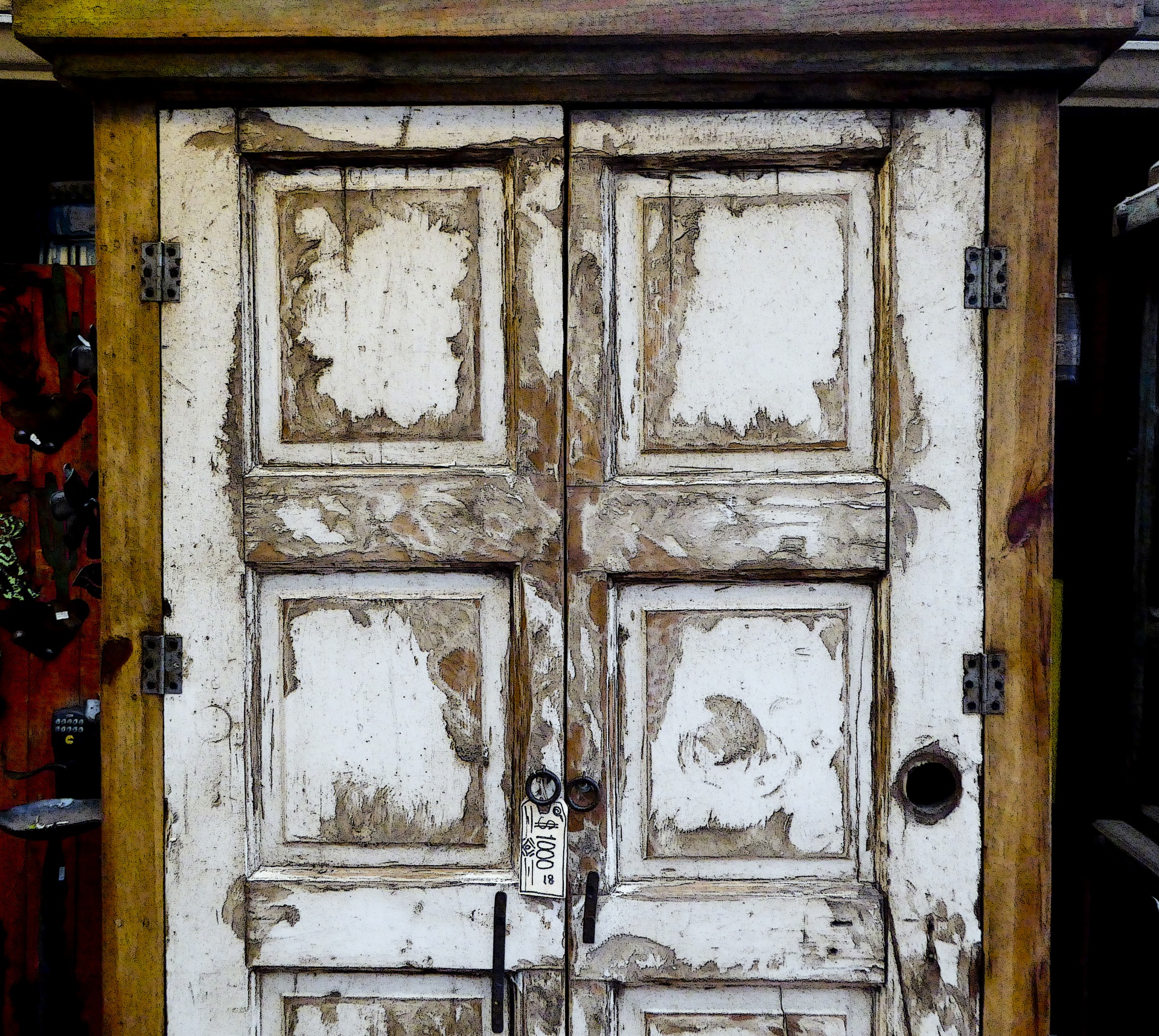 Antique Closet Doors Free Stock Photo - Public Domain Pictures
