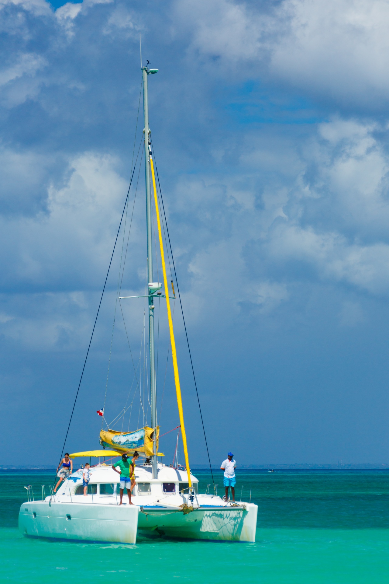 catamaran in the caribbean