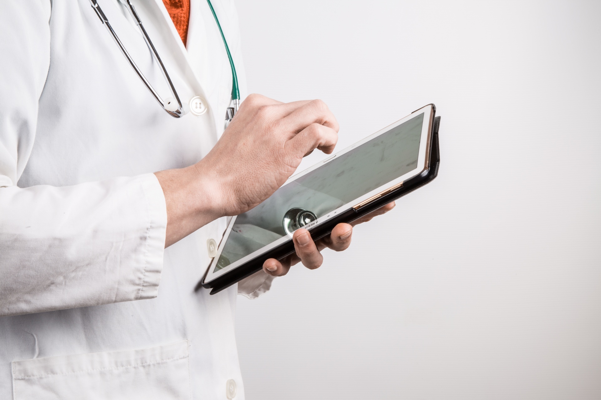 Doctor With Tablet