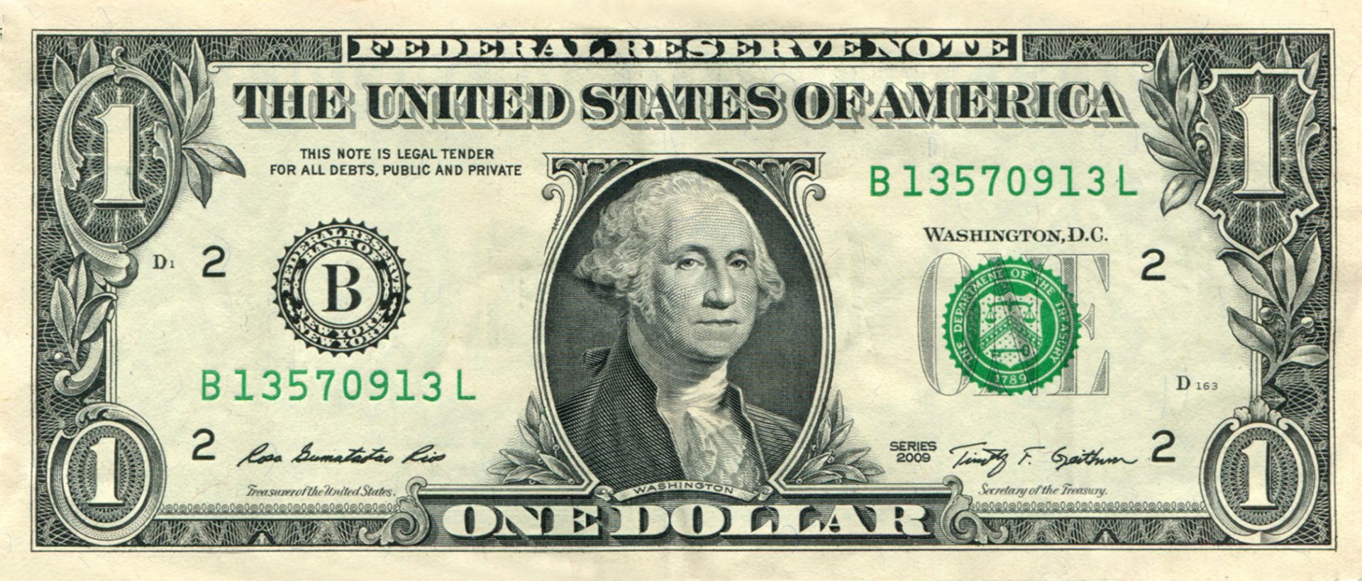 One Dollar Bill Free Stock Photo Public Domain Pictures