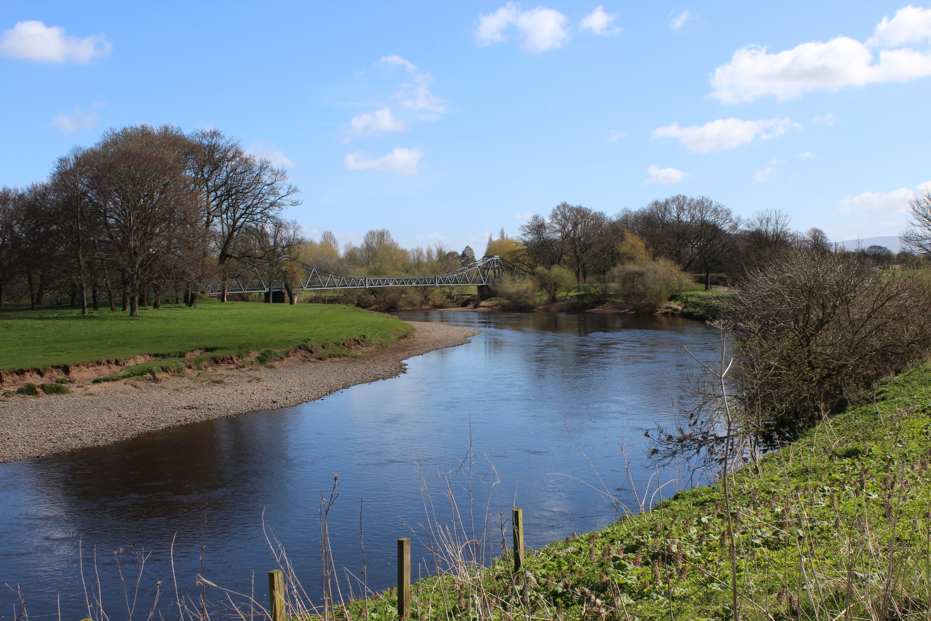 River Eden bij Rickerby Park