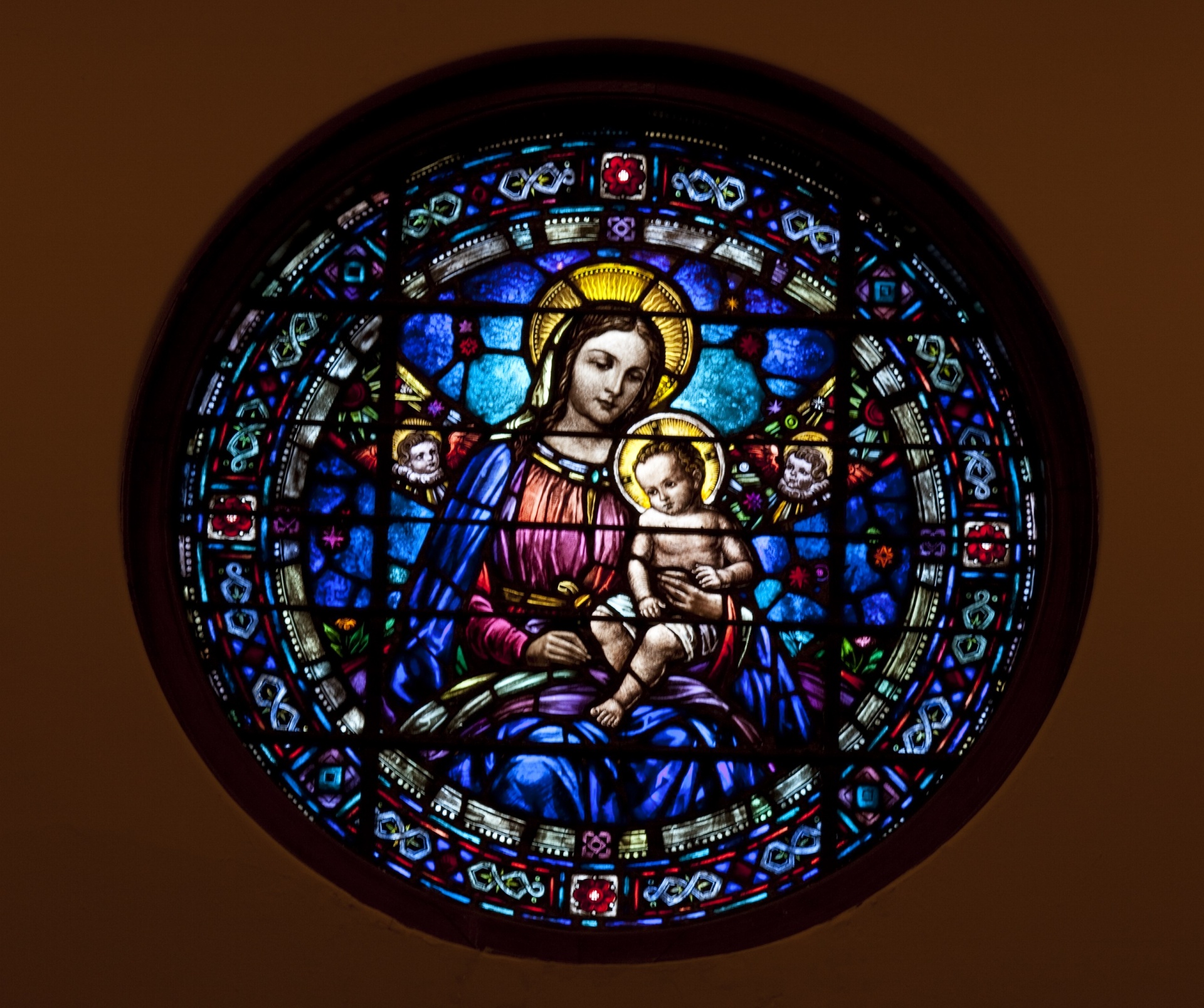 聖母マリアと赤ん坊のイエス