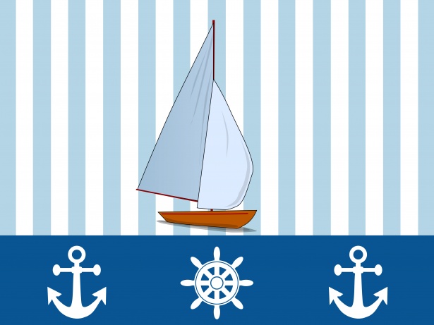 Yacht Nautical Wallpaper Design Free Stock Photo - Public 
