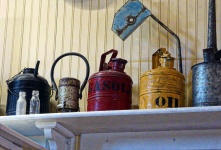 Antique Oil Cans