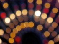 Arched bokeh Lights - browns