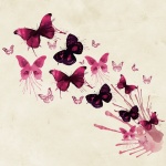 Butterflies Watercolor Art