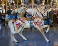 Carrousel houten paard