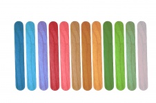 Colorful Wood Ice-cream Stick