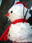 Cotton Wool Craft Snowman
