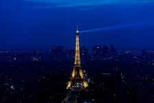 Eiffeltornet på natten