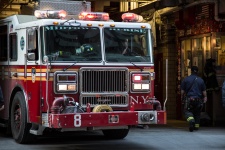 Camion de pompiers NYC