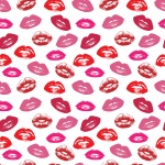 Glossy Lippen Tapeten-Hintergrund