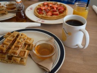 Hearty Waffles Meal