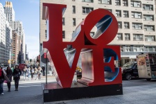 Amour sculpture à New York