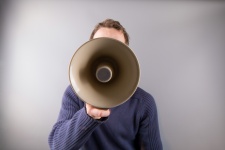 Man With A Megaphone