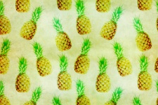 Ananas Vintage Wallpaper