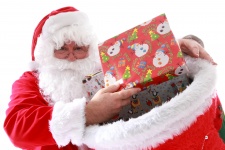 Santa With Christmas Presents