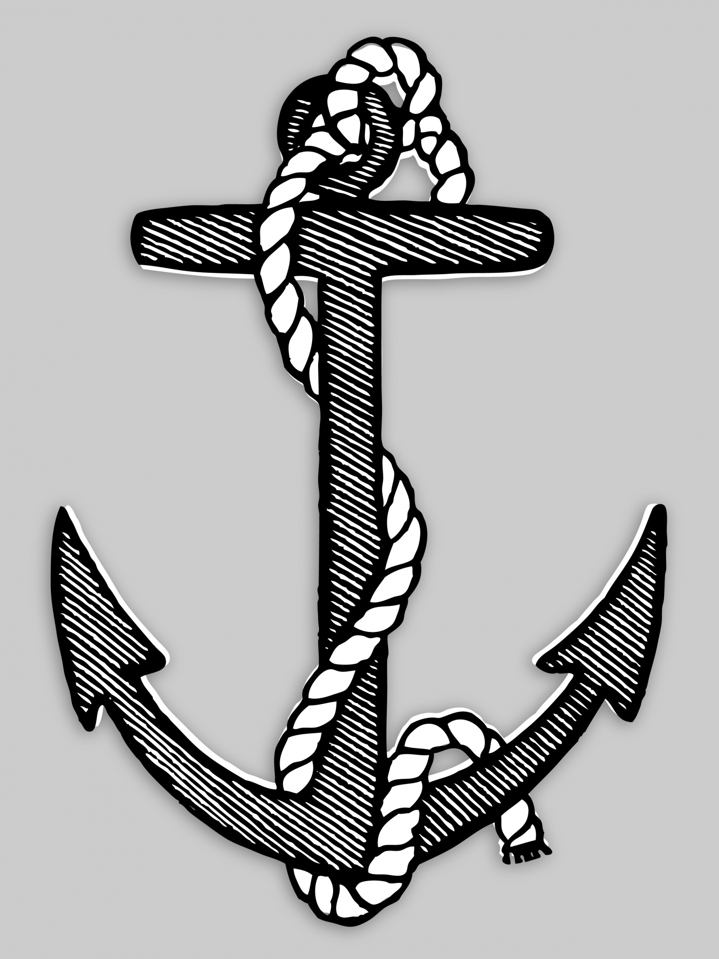 Anchor Illustration Free Stock Photo - Public Domain Pictures
