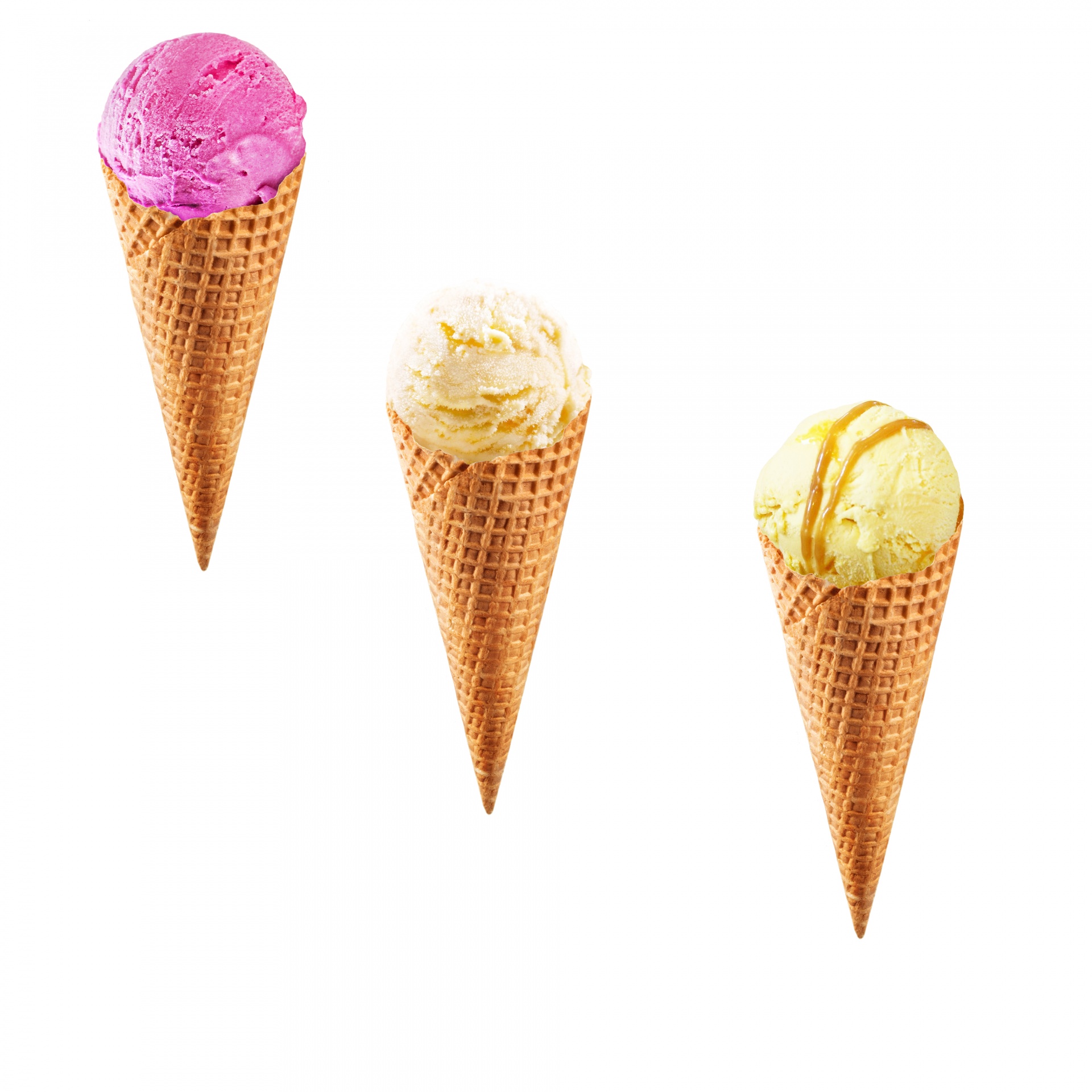 ice-cream-in-a-cone-isolated-free-stock-photo-public-domain-pictures