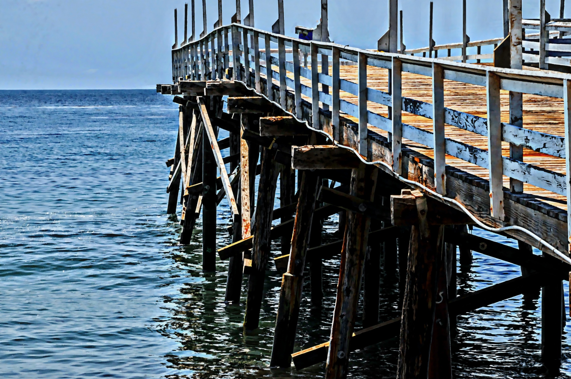 Pier At The Sea