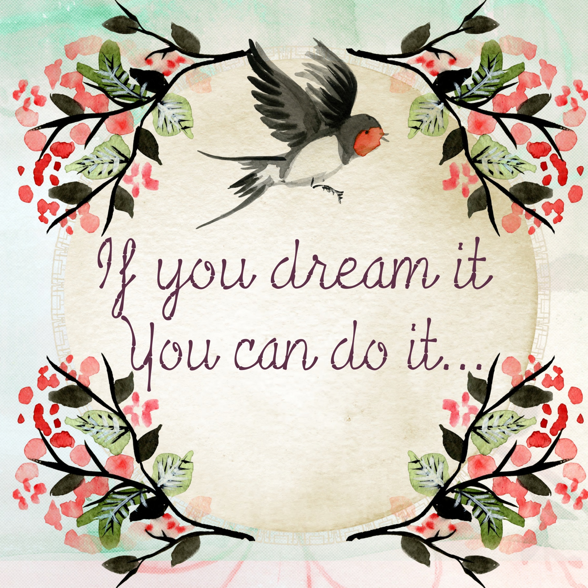 Quote Dreams Calligraphy Message Free Stock Photo - Public Domain Pictures