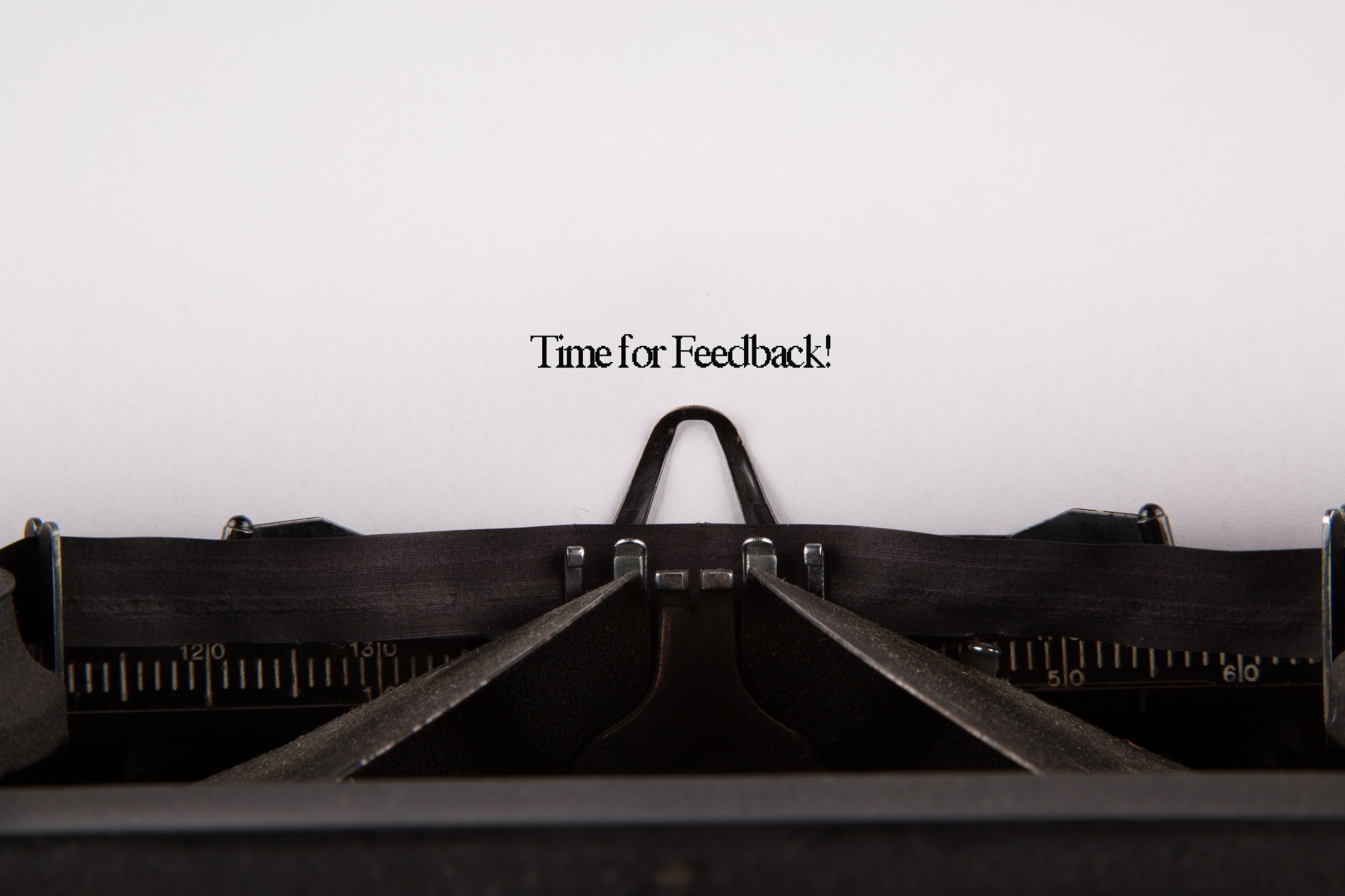Time For Feedback