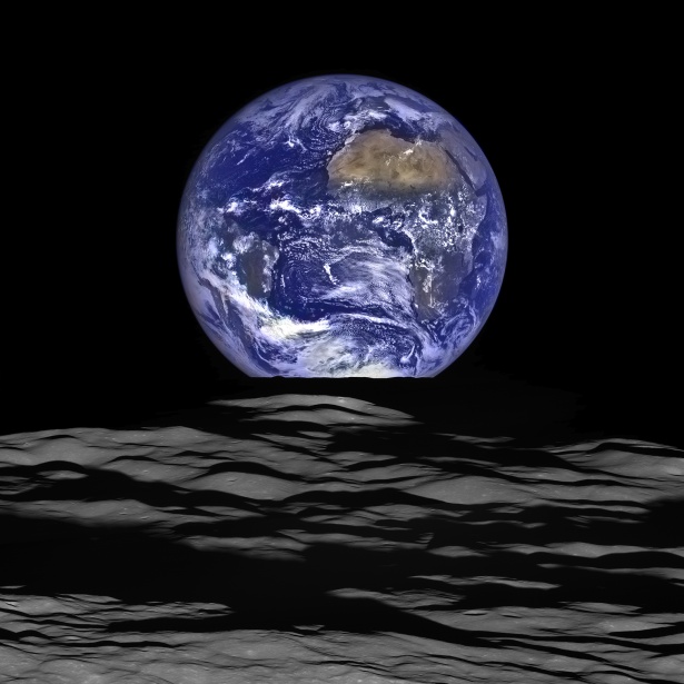 月から見た地球 無料画像 Public Domain Pictures