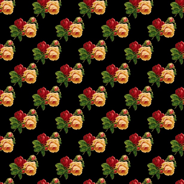 Vintage Roses Wallpaper Pattern Free Stock Photo - Public Domain Pictures