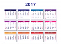 2017 Kalender