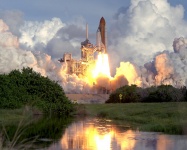 Atlantis Space Shuttle Liftoff