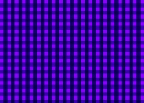 Blue and purple check pattern