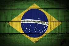 A bandeira de Brasil