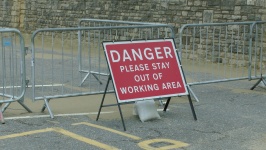 Danger Area Sign
