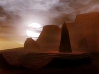 Woestijn ruïnes 2