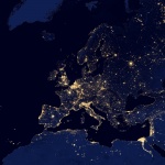 Europe City Lights