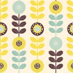 Motif floral Seamless Wallpaper