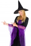 Halloween witch woman