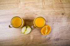 Orange Juice And Apple Juice