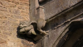 Stone Gargoyle, St Cyriac's Church