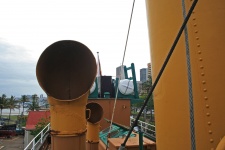 Ventilation Shaft On Old Tugboat