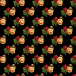 Vintage Roses Wallpaper Pattern