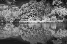 Water mill infrared bw