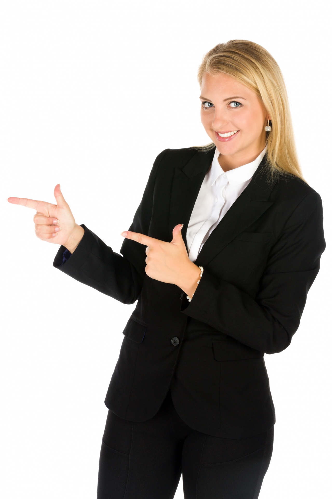 Business Woman Pointing Free Stock Photo - Public Domain Pictures