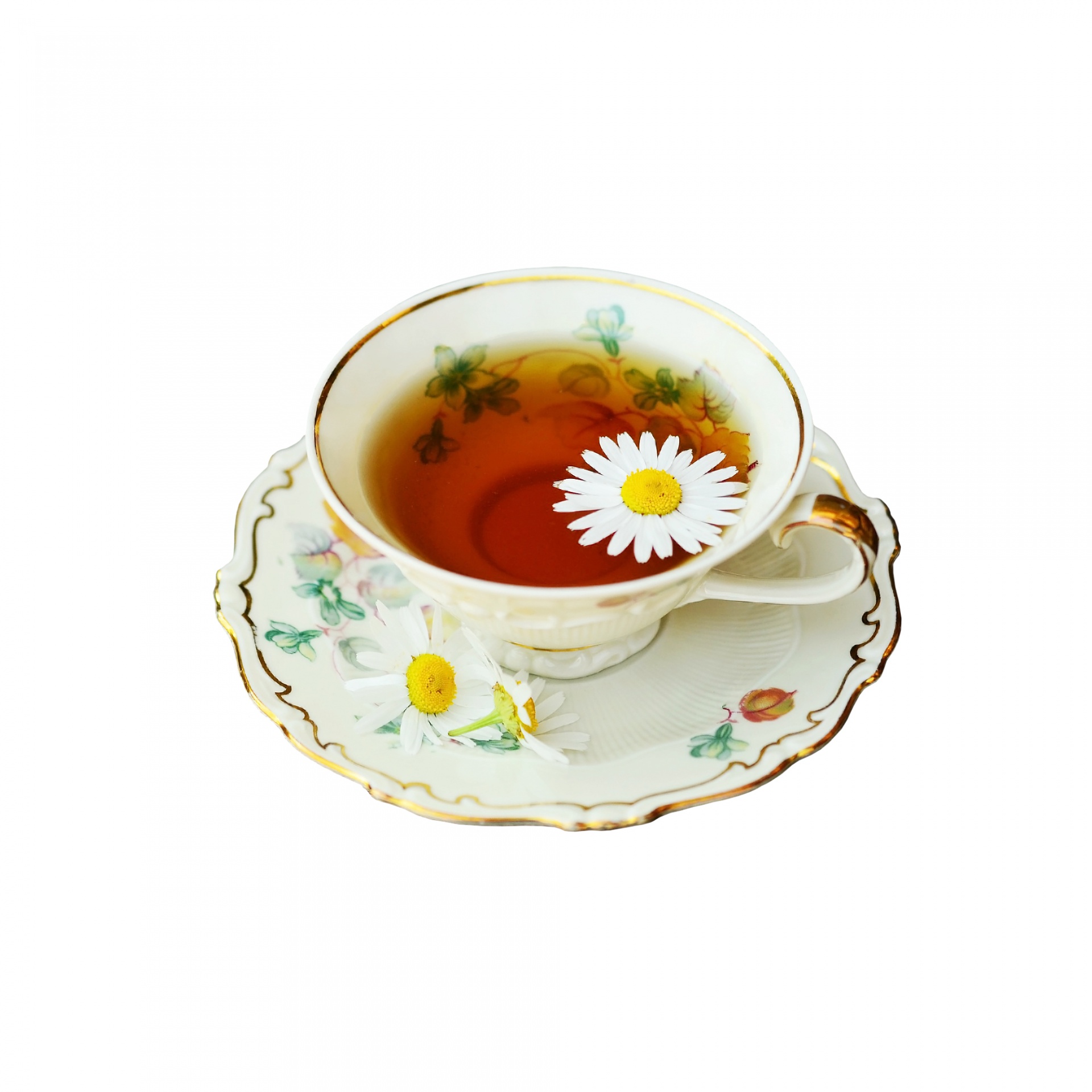 Cup Of Tea Isolated