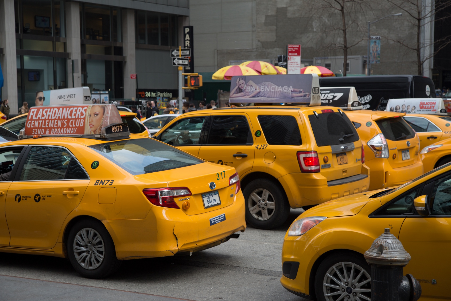NYC Yellow Taxi Free Stock Photo - Public Domain Pictures