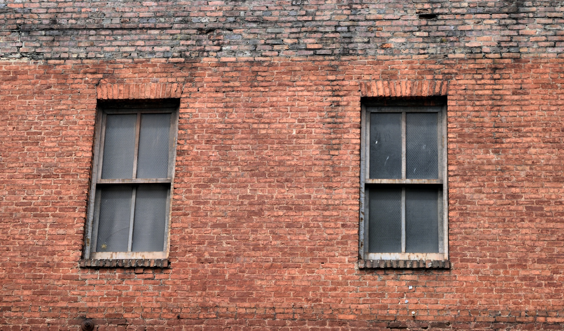 Old Red Brick Wall And Windows Free Stock Photo Public Domain Pictures