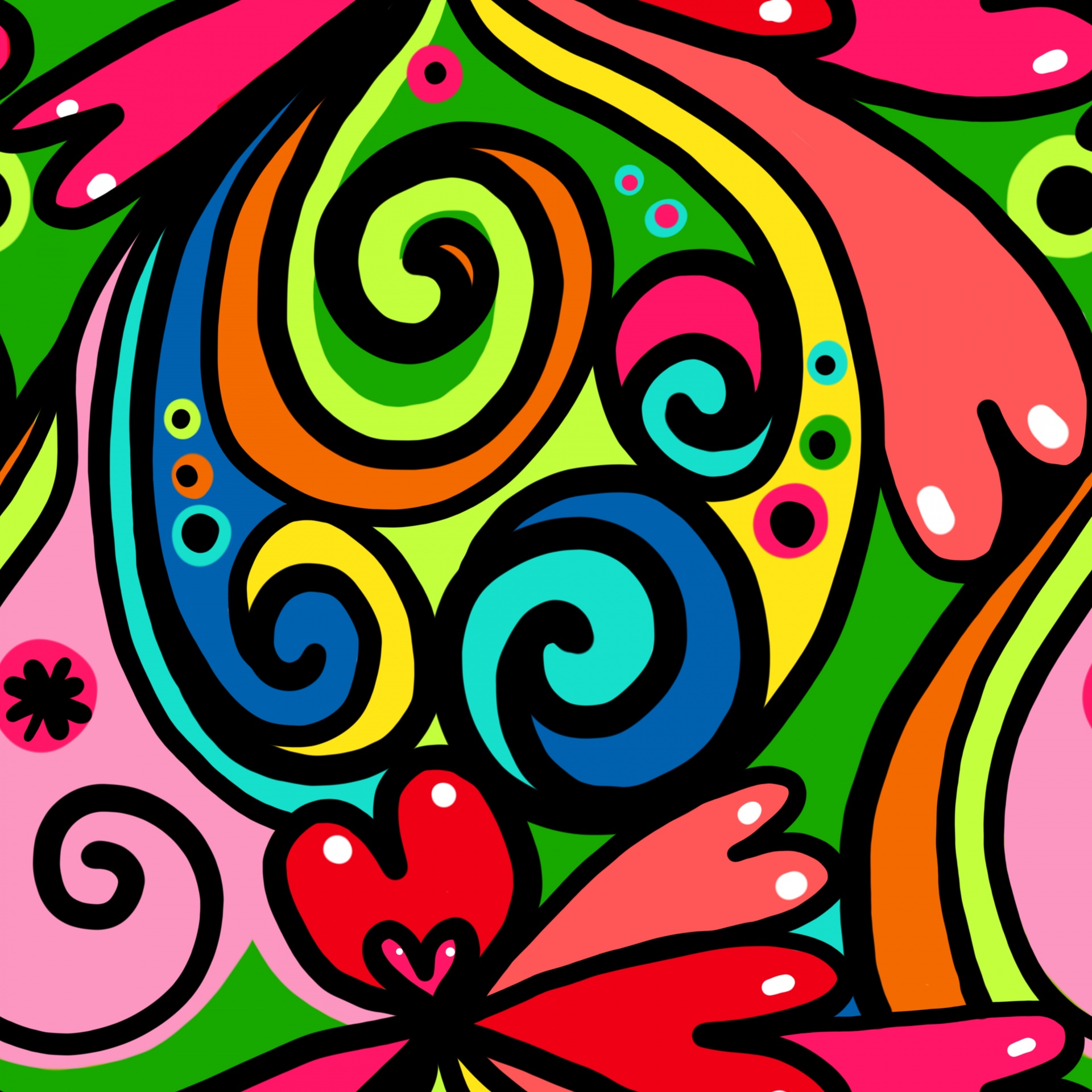 Seamless Doodle Pattern Free Stock Photo Public Domain Pictures
