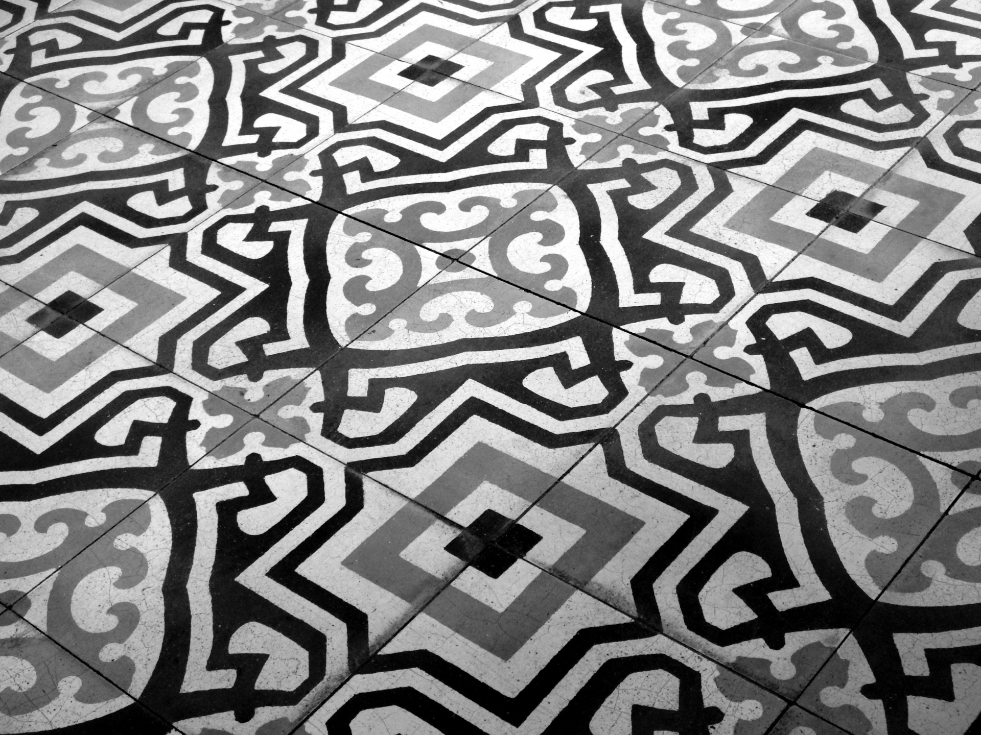Vintage mintás Floor